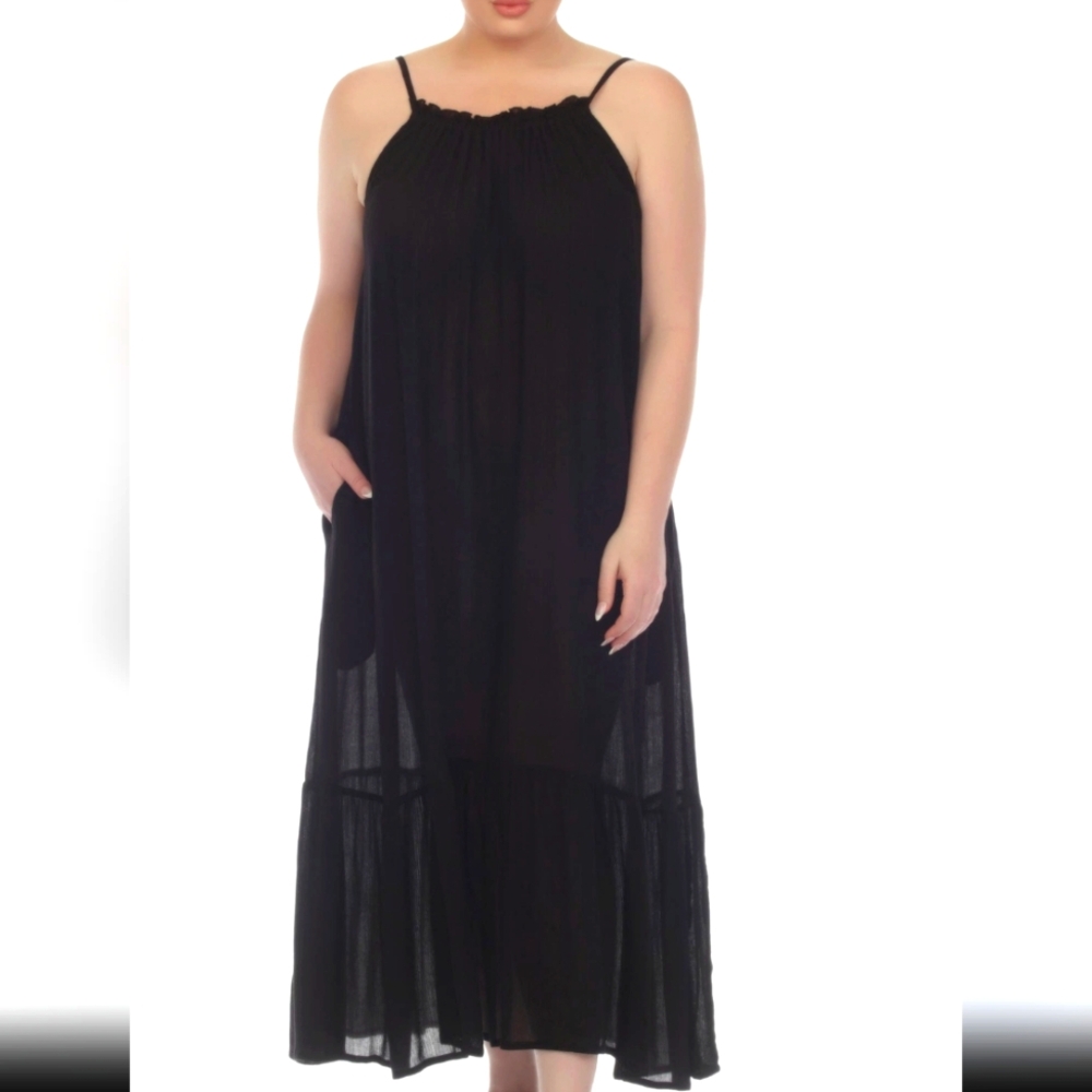 Boho Me Elegant Black Maxi Dress